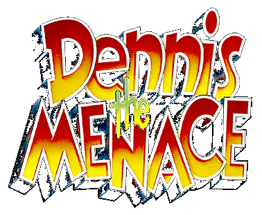 Dennis the Menace logo for Super Nintendo